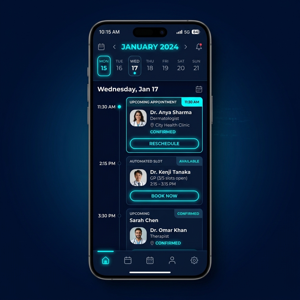 Agendador de Consultas — Agendador de consultas automatizado por mensagem de texto
